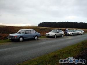 Правят шествие в подкрепа на Saab