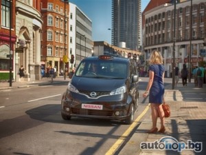 Преобразиха NV200 на лондонско такси