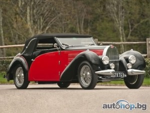 Продават рядко Bugatti на аукцион