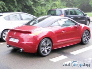 Първи снимки на Peugeot RCZ R