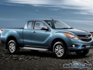 Първи снимки на новия пикап Mazda BT-50 Freestyle Cab