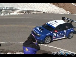 Първо официално видео на Dacia Duster No Limit от Пайкс Пийк 2011