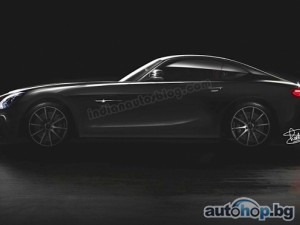 Рендер на AMG GT, базиран на оригиналния видео тийзър