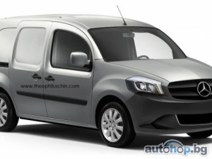 Рендери и шпионски снимки на Mercedes Citan