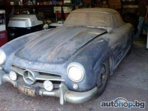 Рядко срещан Mercedes 300SL открит в Санта Моника