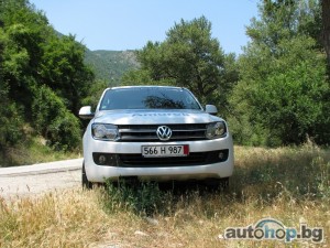 С Amarok по софийските улици и по поречието на Струма