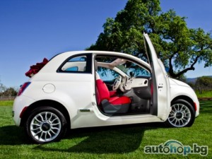 САЩ посреща Fiat 500 Cabrio