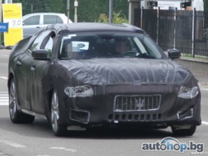 Сгащиха Quattroporte по комуфлаж