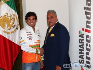 Серхио Перес подписа с Force India