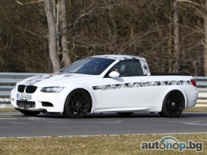 Снимаха BMW M3 Pickup