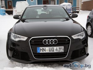 Тестват RS6 Avant в Швеция