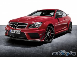 Това е Mercedes C63 AMG Coupe Black Series