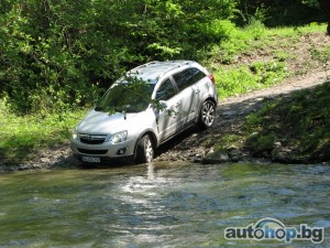 Фейслифтът на Opel Antara щурмува Подбалкана