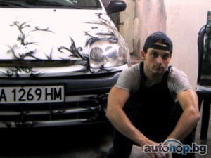 Хасковски художник преобразява автомобили