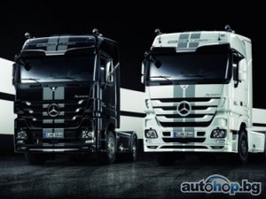 Черно/Бяло: Mercedes-Benz Actros Edition