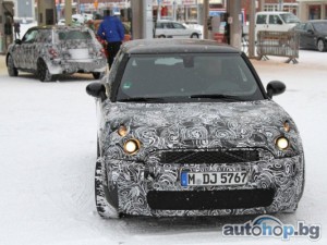 Шпиони заснеха следващото поколение MINI Cooper