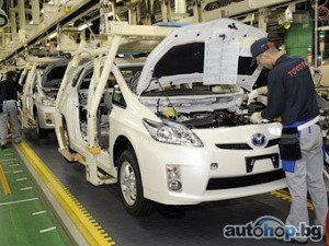 Японските автомобилни заводи затворени до края на седмицата