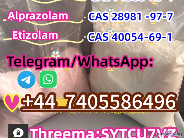 CAS 71368-80-4 Bromazolam CAS 28981 -97-7 Alprazolam Telegarm/Signal/skype: +44 7405586496