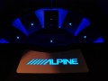 Демонстрационен автомобил на Alpine на щанда на Primavox