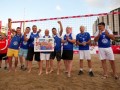 Отборът на Volkswagen игра благотворително на турнира по плажен волейбол M-Tel Beach Masters 2011