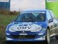 Вилхелм Кънчев на подиума на OMV Рали Валдфиъртел