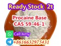 Cas 59-46-1 procaine free base supplier