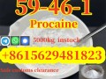 Hot selling products 59-46-1 Procaine Local anesthesia Lidocaine Benzocaine