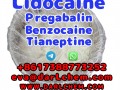 Lidocaine Tianeptine pregabalin raw Powder 137-58-6 darl Supply