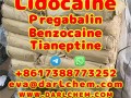 Lidocaine Tianeptine pregabalin raw Powder 137-58-6 Good Price
