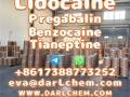 Lidocaine Tianeptine pregabalin raw Powder 137-58-6 Hot Sale