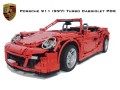 Porsche 911 Type 997 Turbo Cabriolet PDK – като истинско, но от Lego