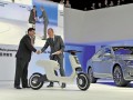 VW показа E-Scooter в Шанхай