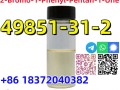 Yellow Liquid cas49851-31-2 high quality 2-Bromo-1-Phenyl-Pentan-1-One