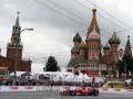 Кобаяши размаза Ferrari на шоу в Москва