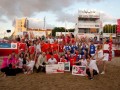 Отборът на Volkswagen игра благотворително на турнира по плажен волейбол M-Tel Beach Masters 2011